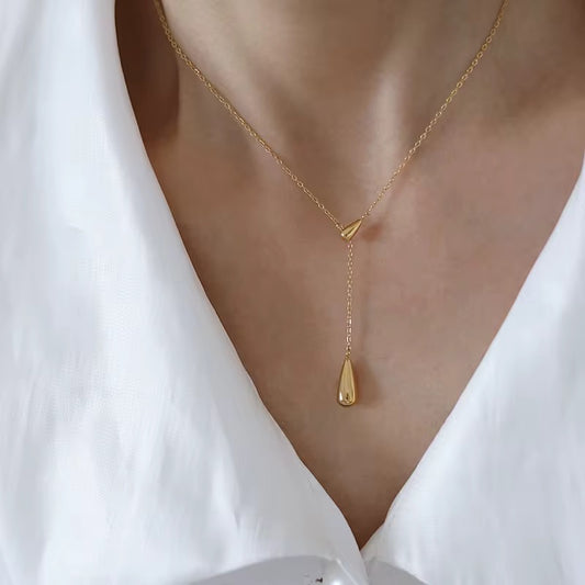 Dual Drop Necklace