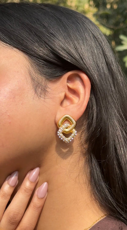 Twist Spark Studs