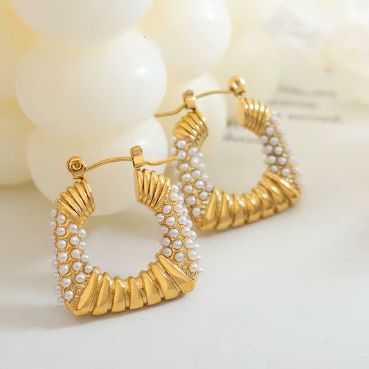 Vintage Glam Hoops