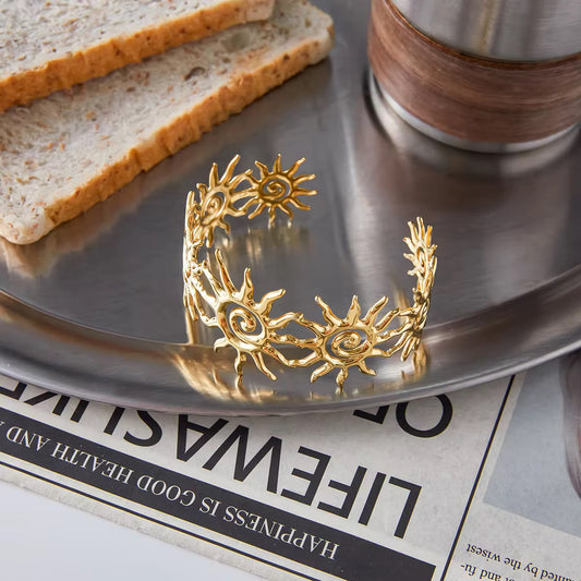 Swirl Sun Cuff