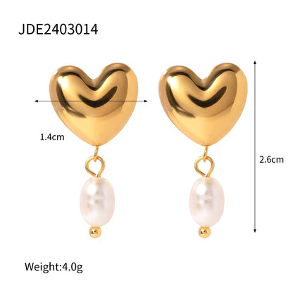 Cupid’s Pearl Earrings
