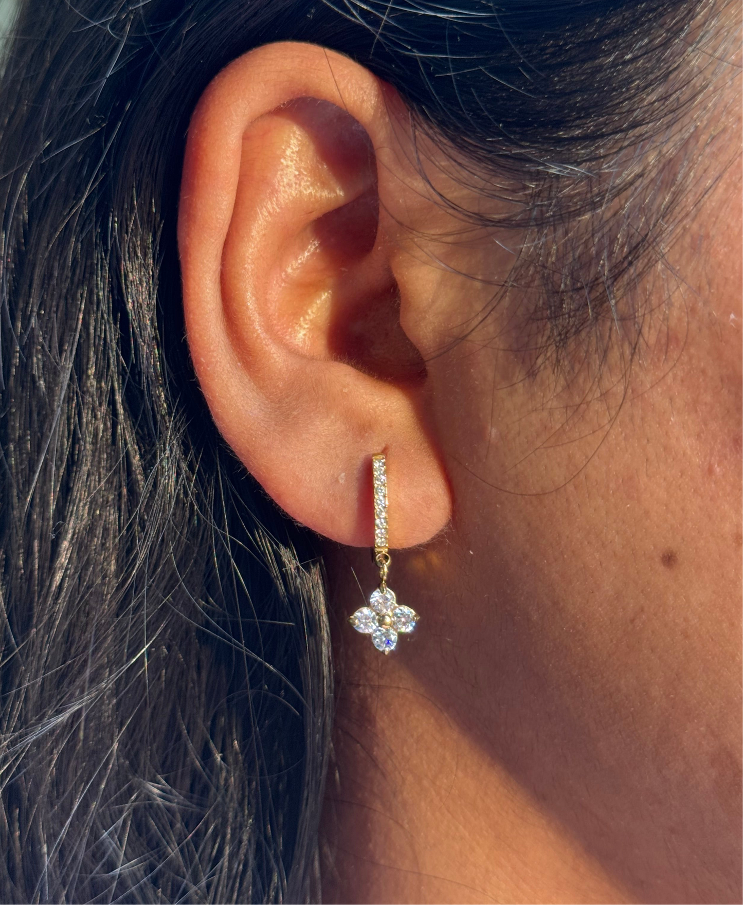 Petite Bloom Hoops