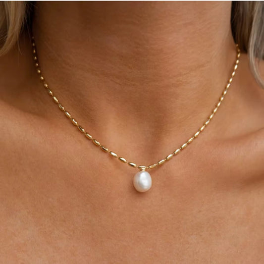 Pearl Drop Chain