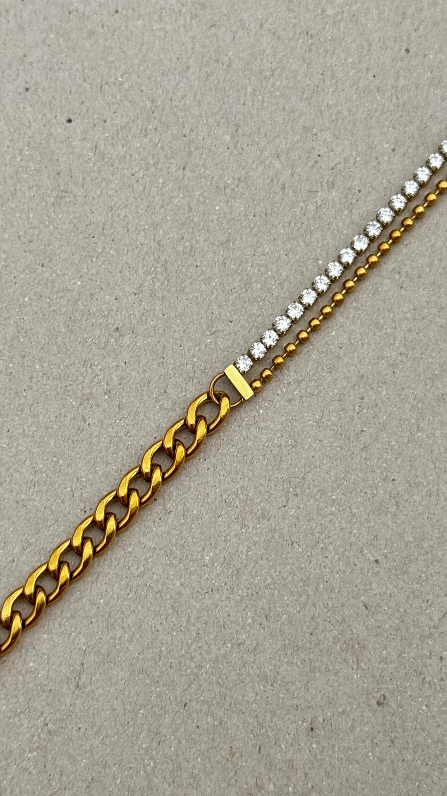 Chain Studded Bracelet