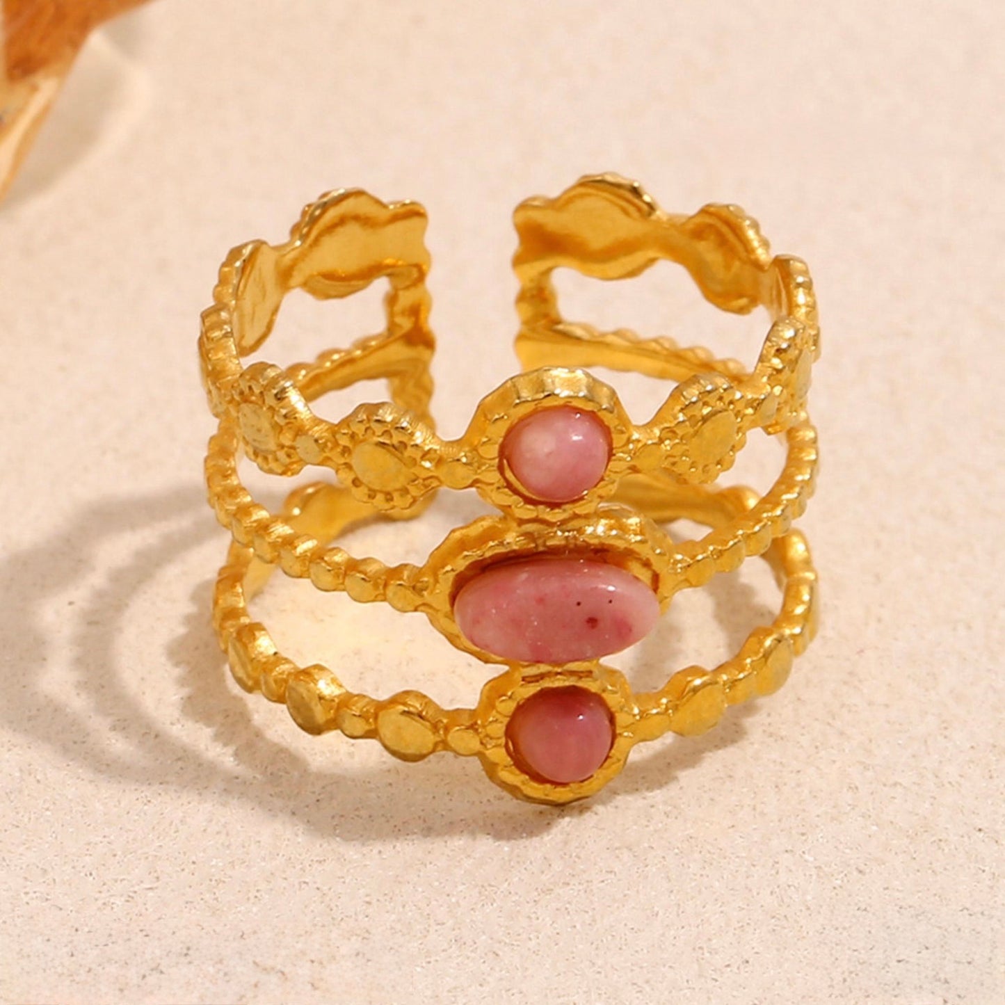 Petal Stack Ring (Adjustable)