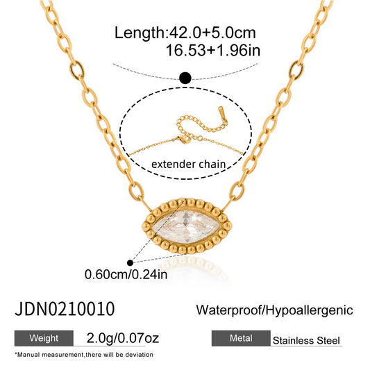 Beaded Eye Pendant