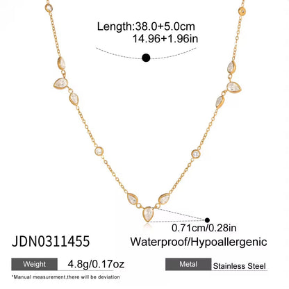 Teardrop Vine Choker