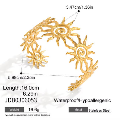 Swirl Sun Cuff