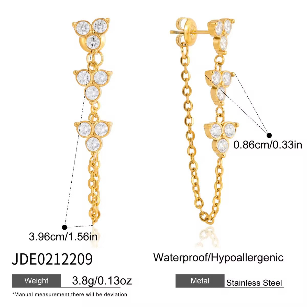 Petal Drape Earrings