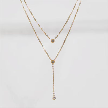 Dainty Diamond Y