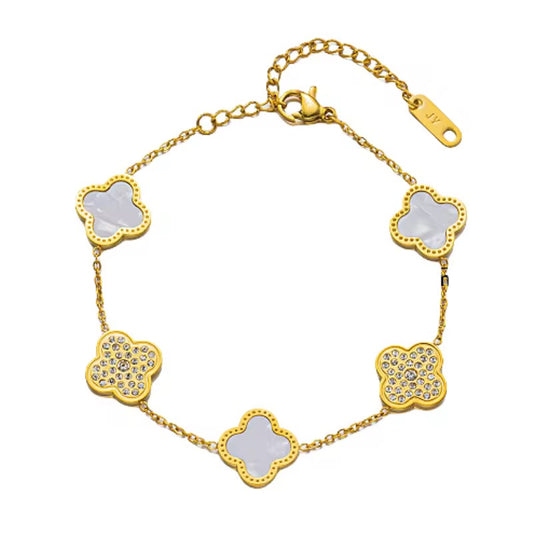 Fortune Clover Bracelet